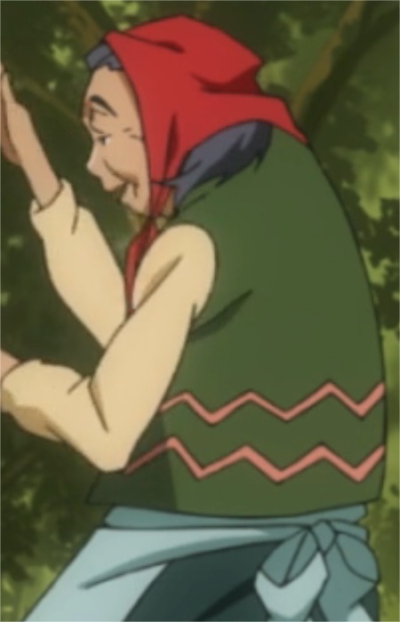 Old Woman in Green